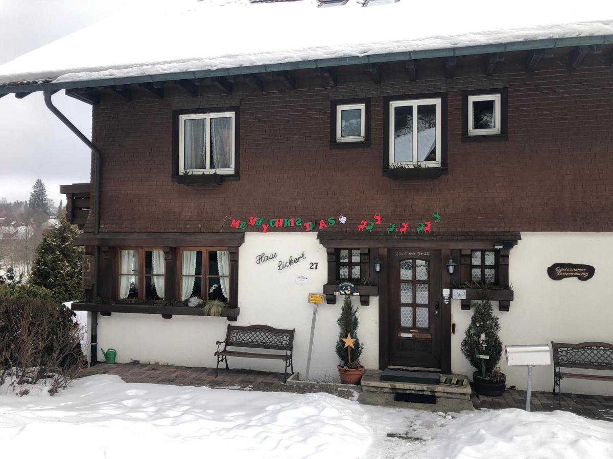 Gaestehaus Lickert Familie Dreher Hinterzarten Exteriér fotografie